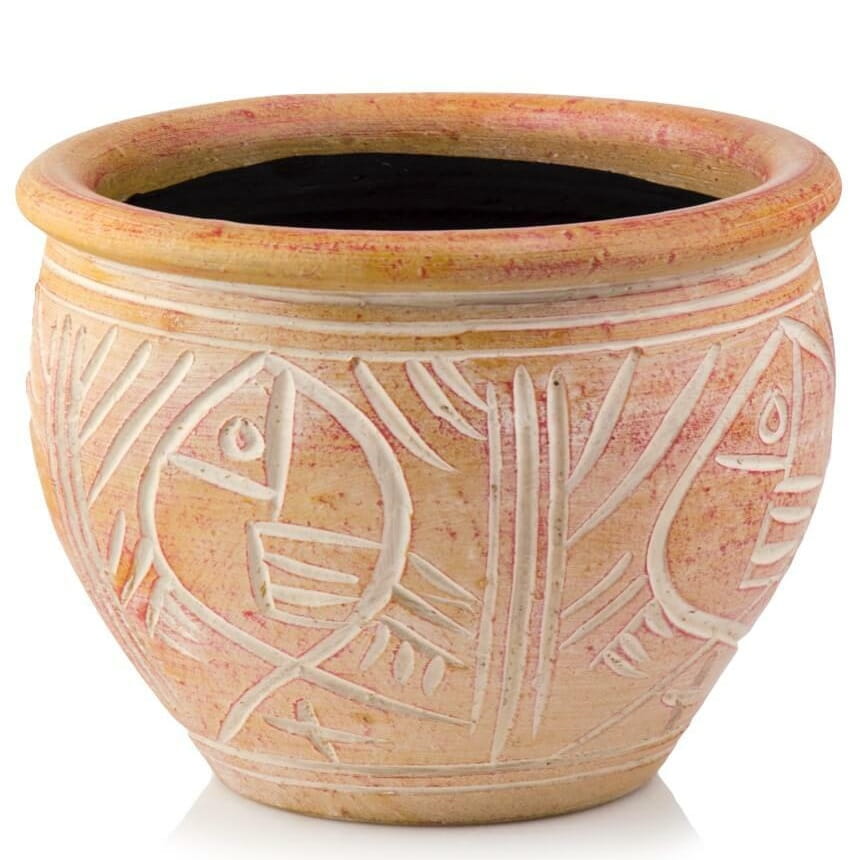 doniczki ceramiczne duże do salonu, natural home decor