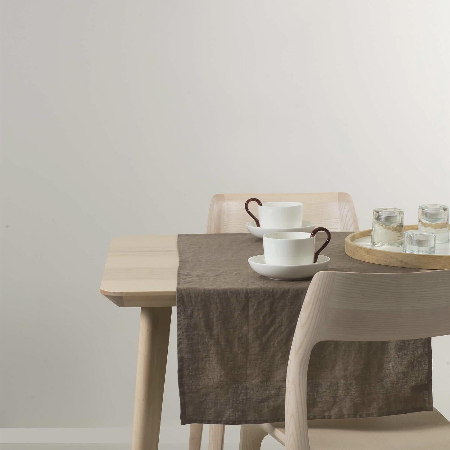 Lniany bieżnik na stół Natural Home Decor