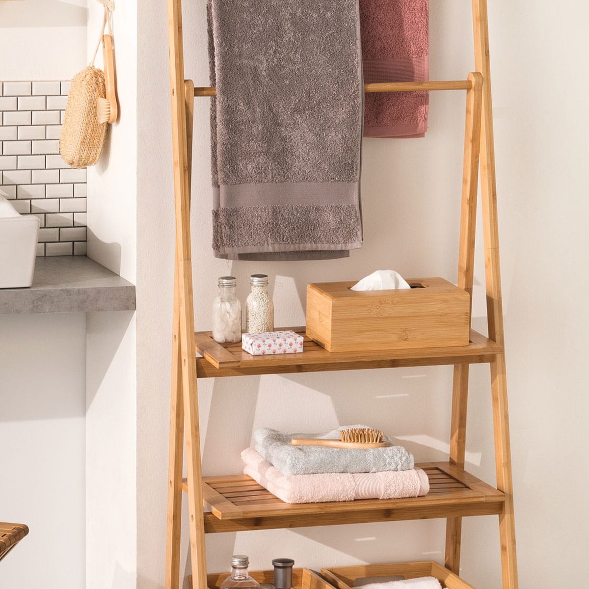 bambusowe pudełko na chusteczki 5five, Home Decor
