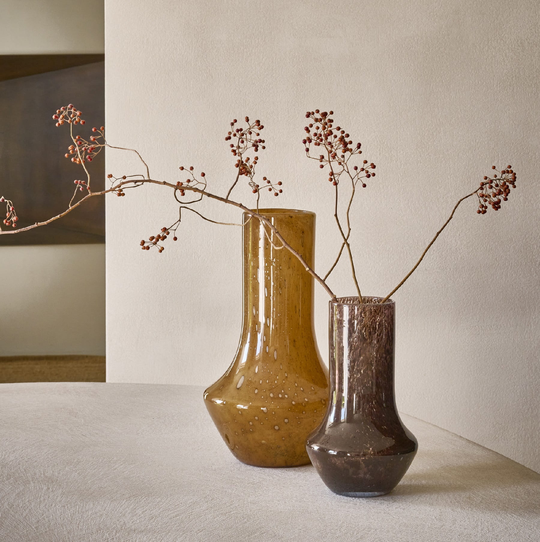wazon szklany Pomax, Natural Home Decor