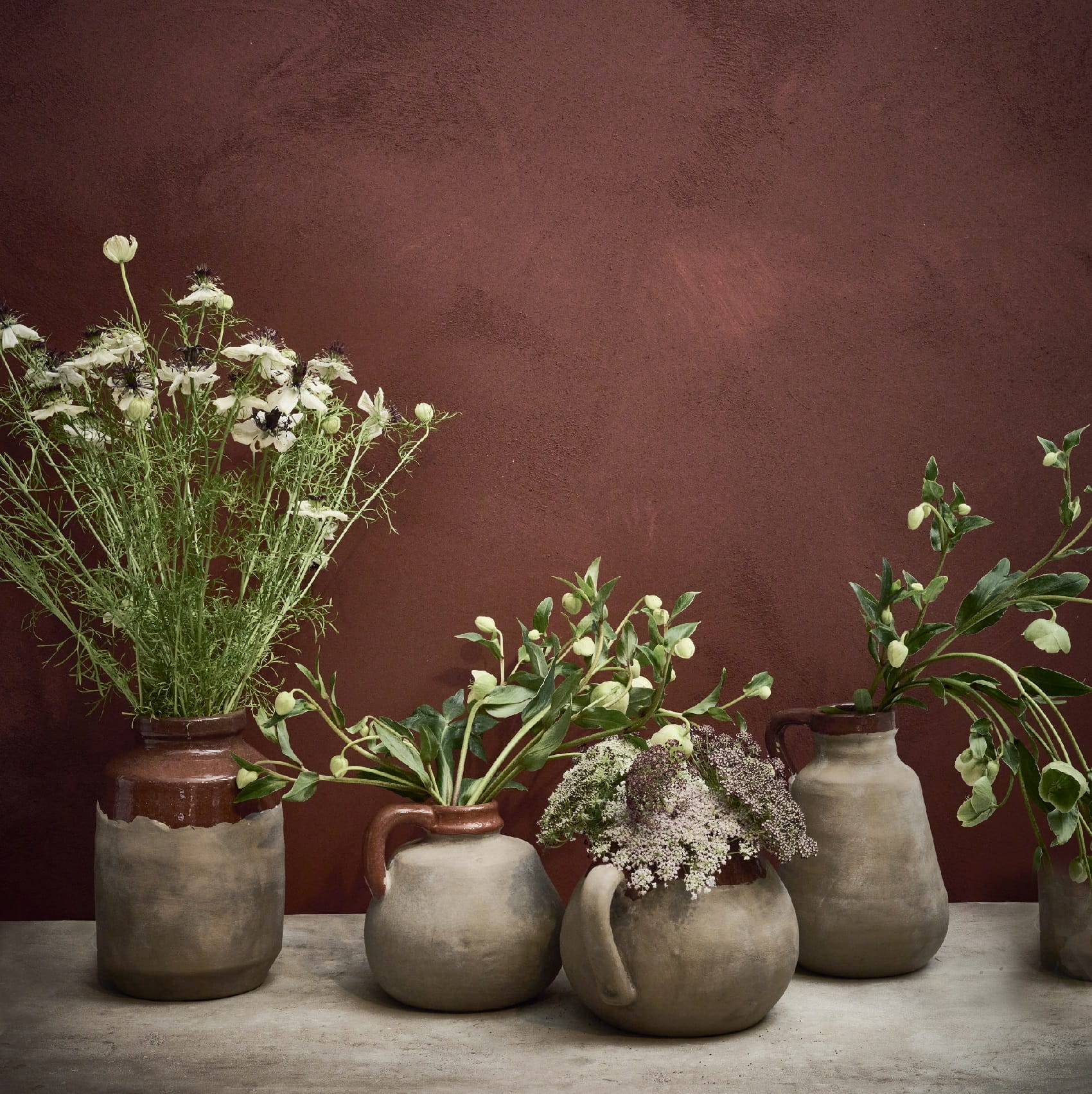wazon terakota Earth Pomax, Natural Home Decor
