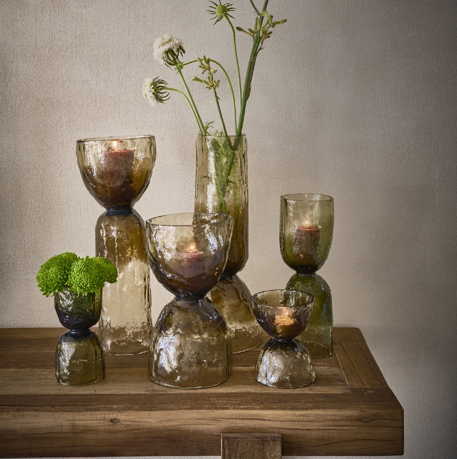 świecznik wazon Pomax, Natural Home Decor