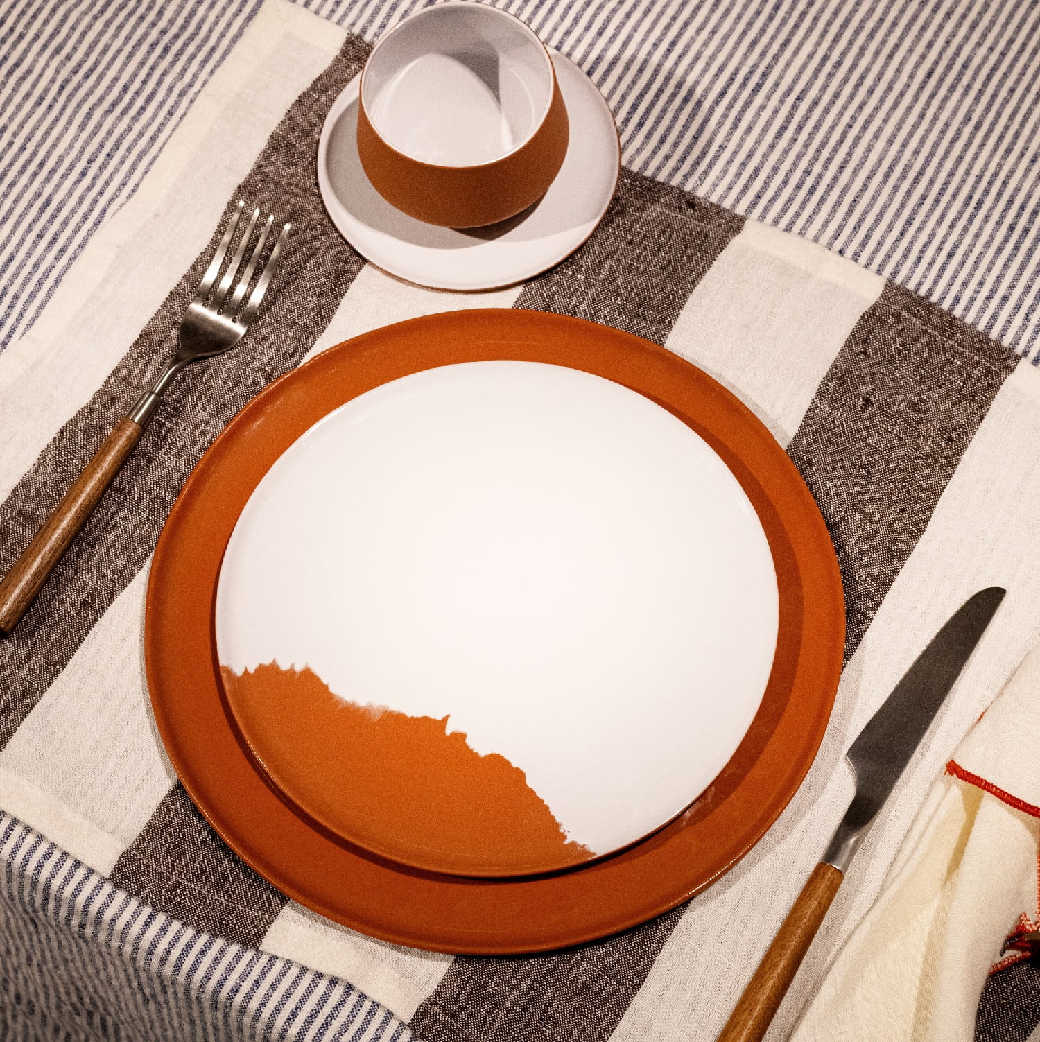 porcelanowy talerz deserowy Pomax, Natural Home Decor