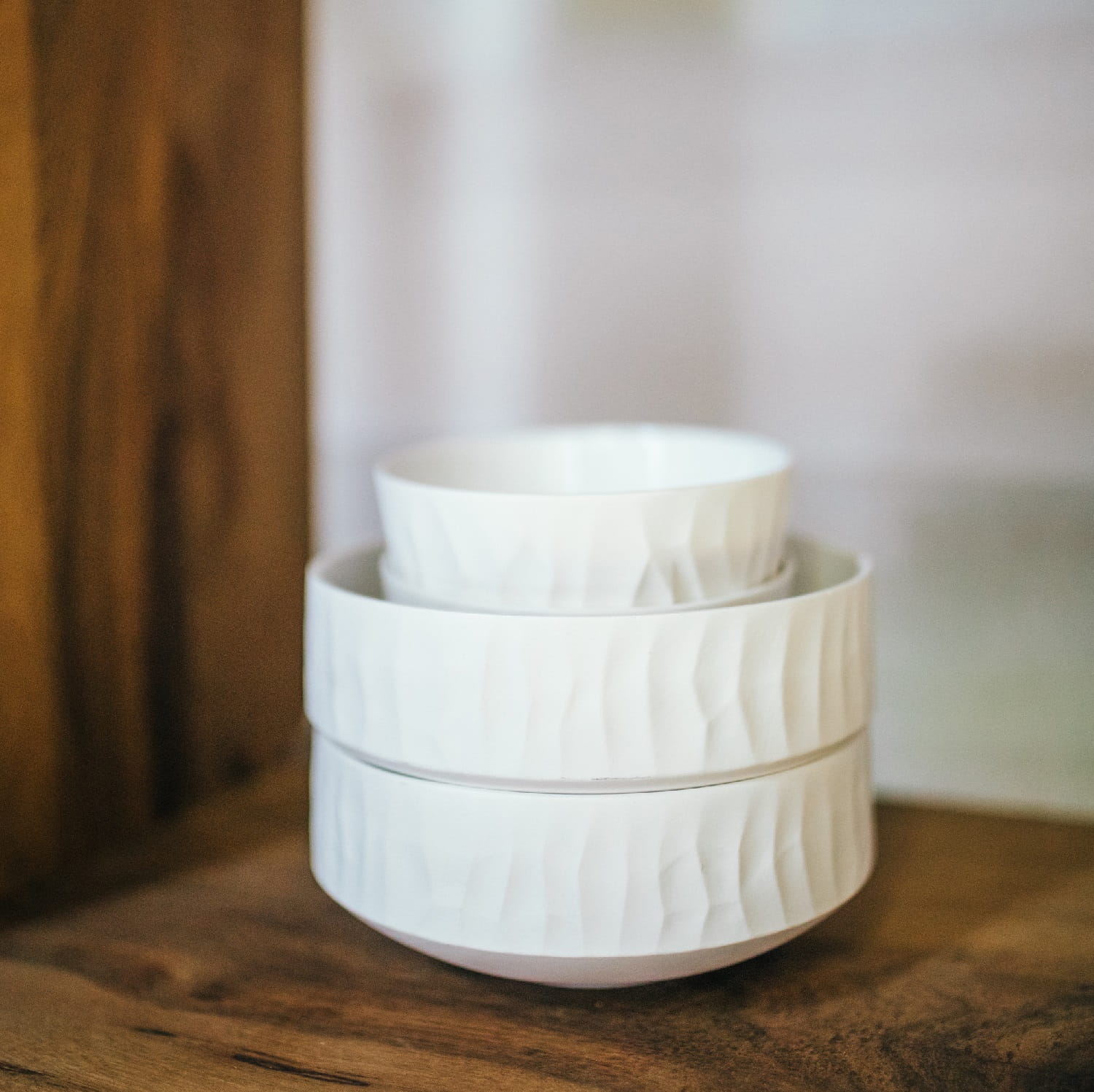 miski porcelana białe Pomax, Natural Home Decor