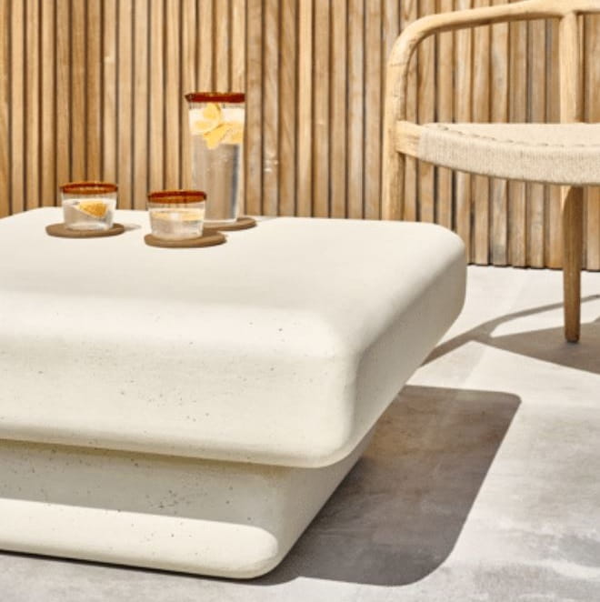 designerski stolik kawowy Pomax, Natural Home Decor