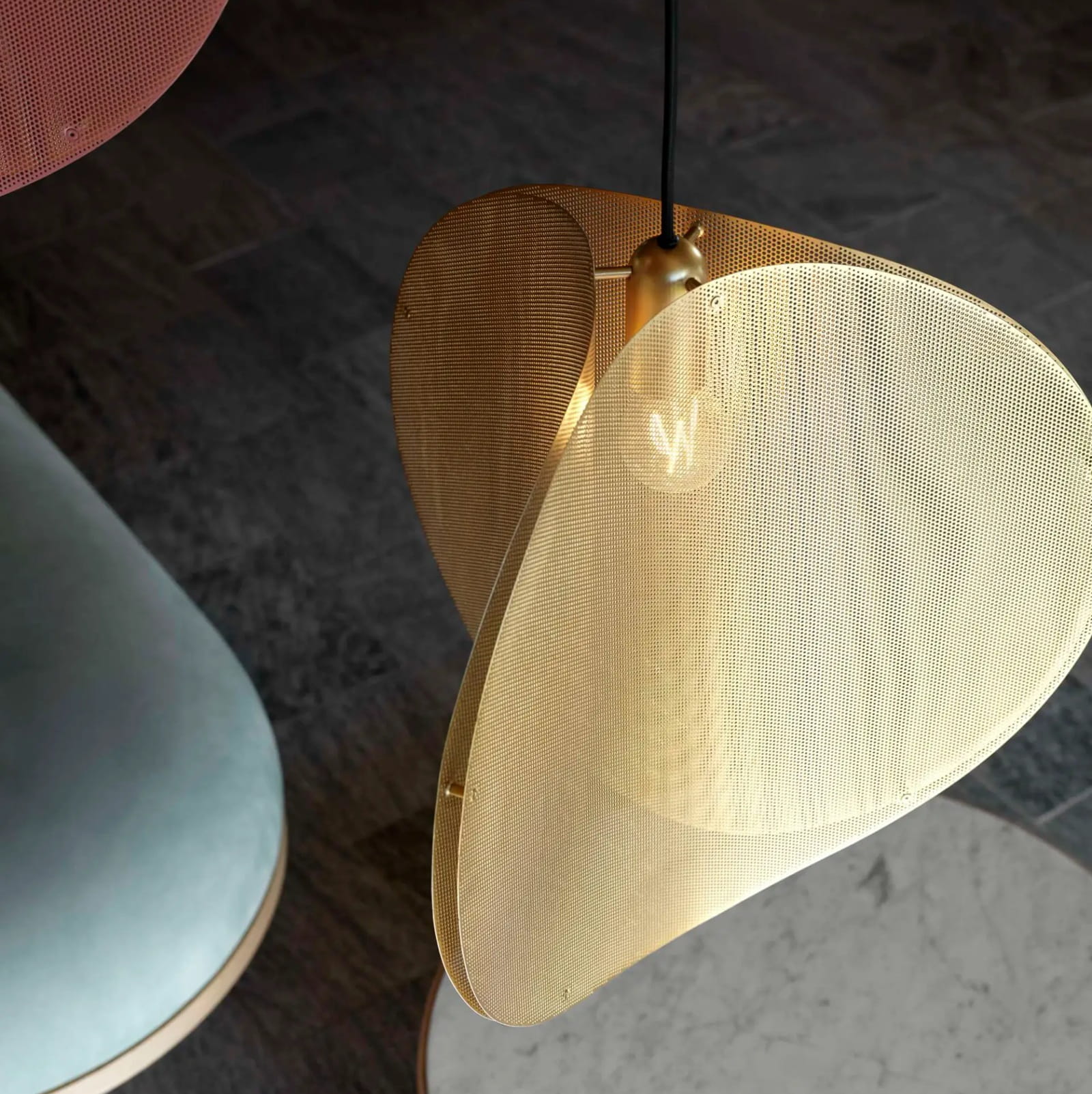 designerska lampa wisząca Megumi PWTBS Natural Home Decor