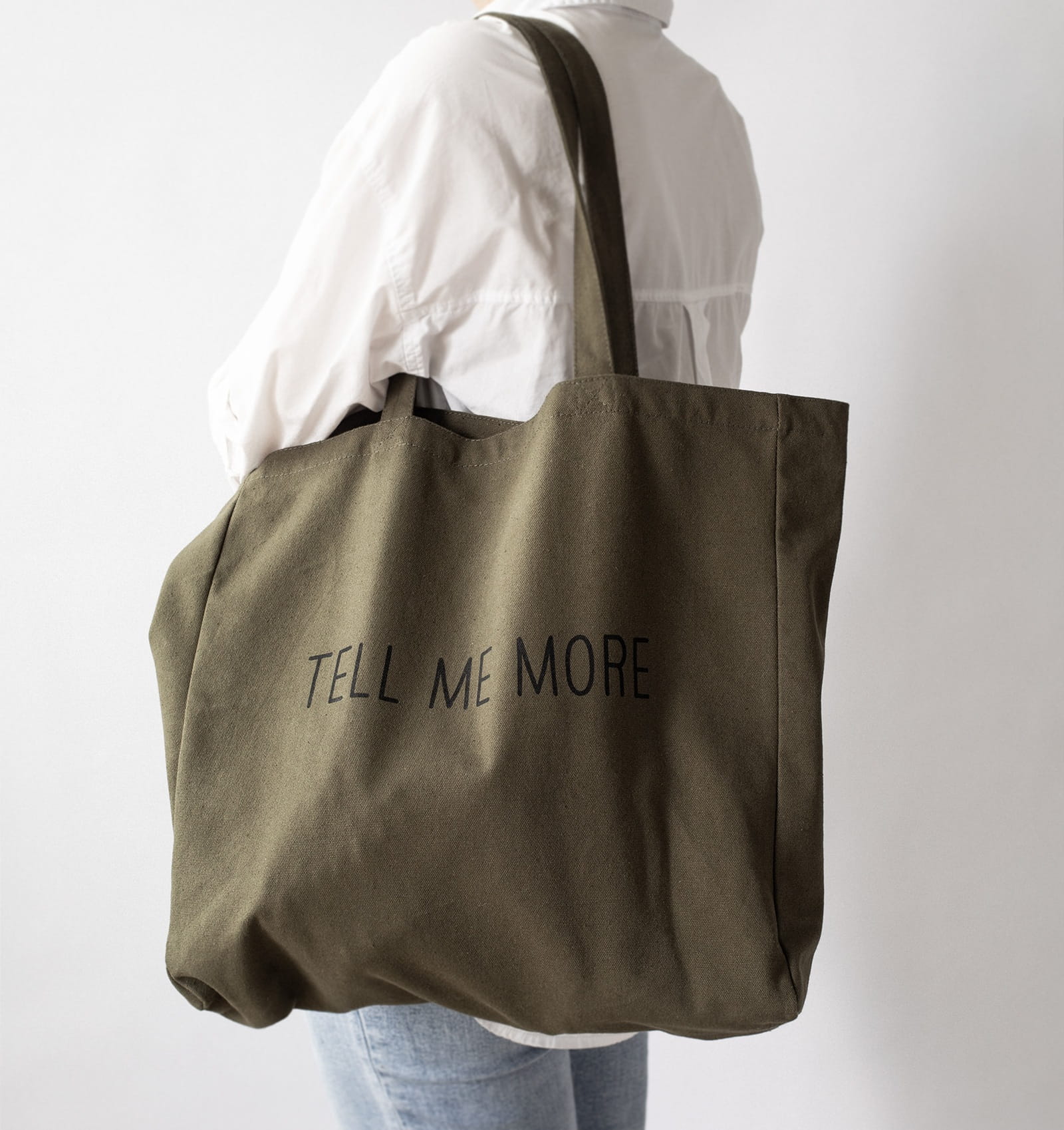 torba shoper na zakupy Tell Me More, Natural Home Decor
