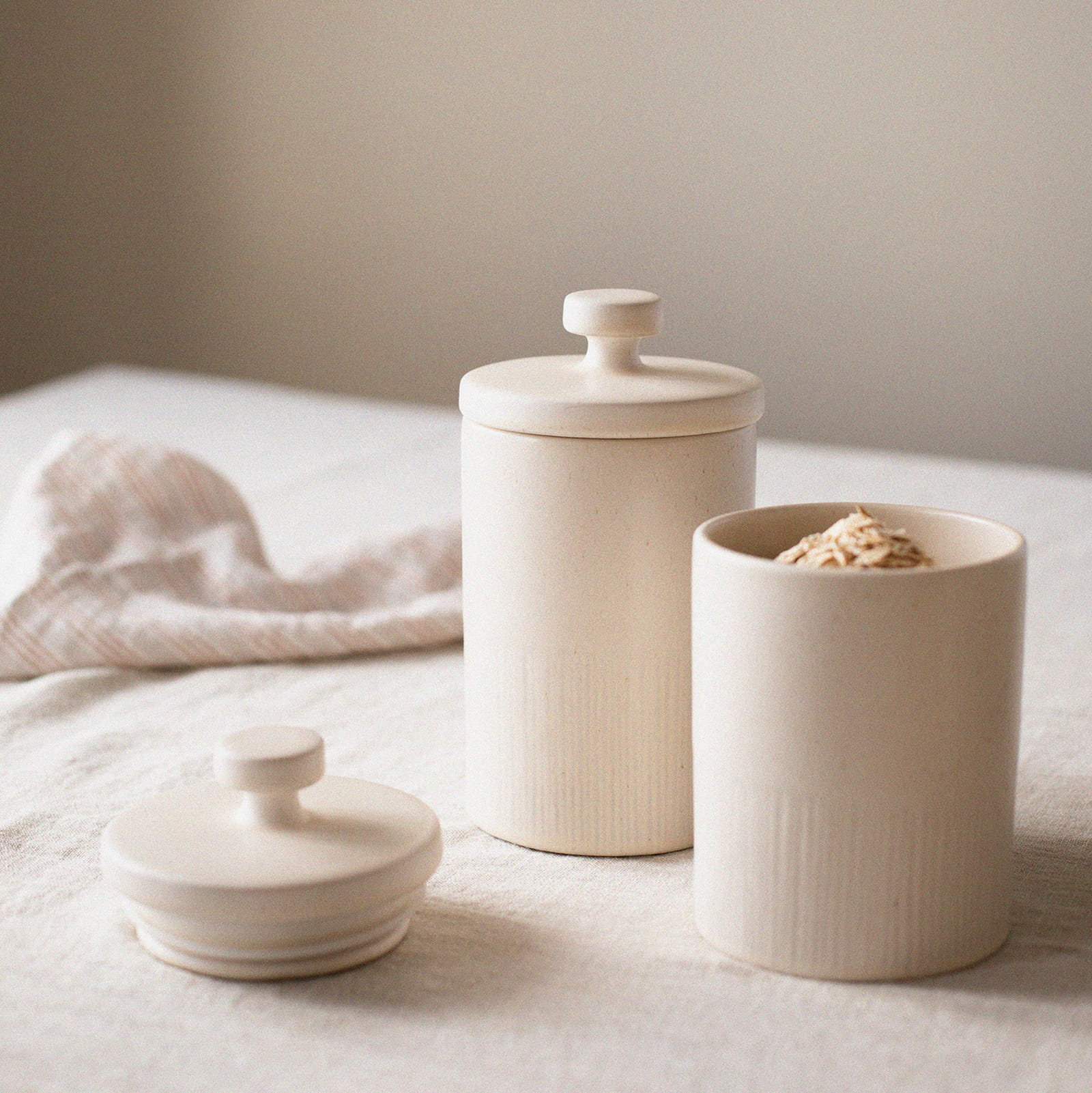 pojemnik na suchą żywność Tell Me More, Natural Home Decor