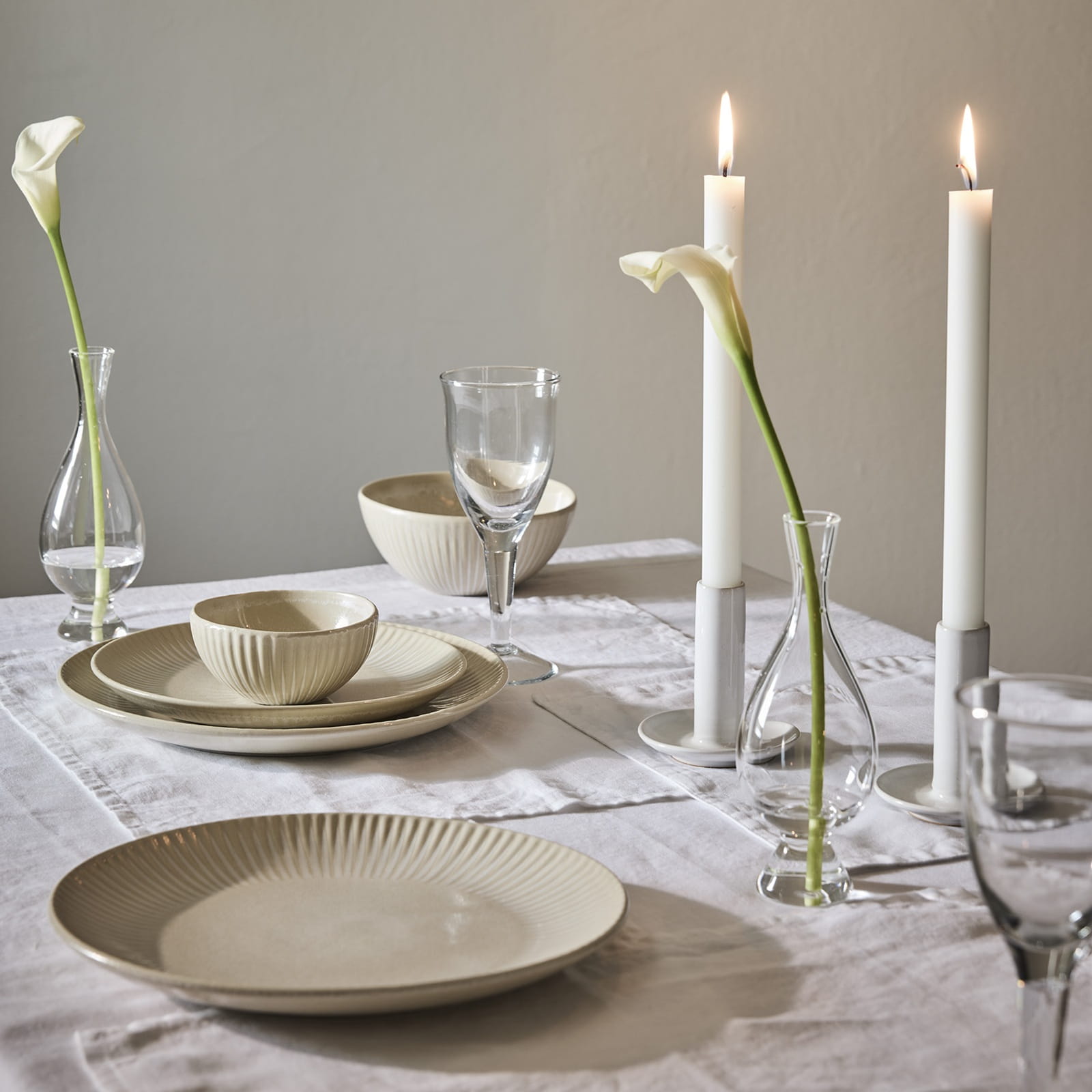 talerze obiadowe Granada Tell Me More, Natural Home Decor