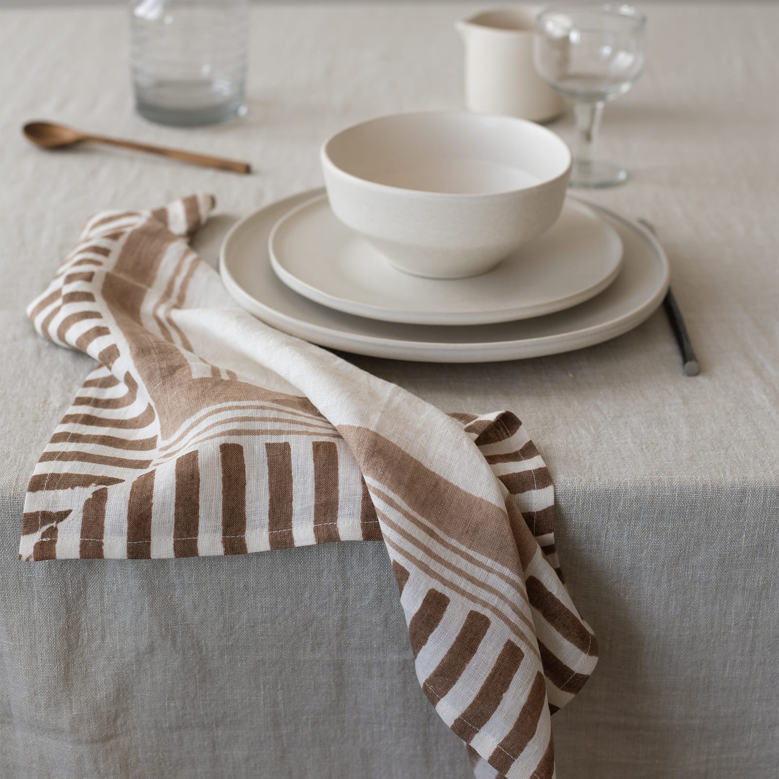lniane serwetki Tell Me More, Natural Home Decor
