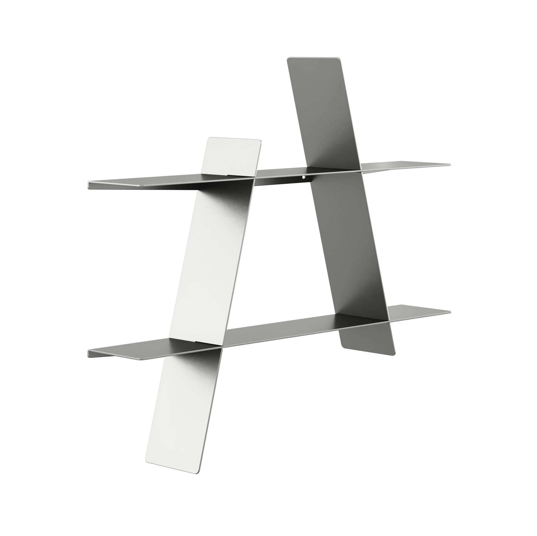 A Shelf Andersen Furniture, Półka na ścianę metalowa, Natural Home Decor