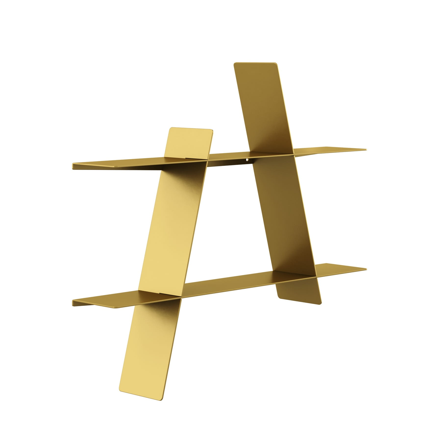 A Shelf Andersen Furniture, Półka na ścianę metalowa, Natural Home Decor