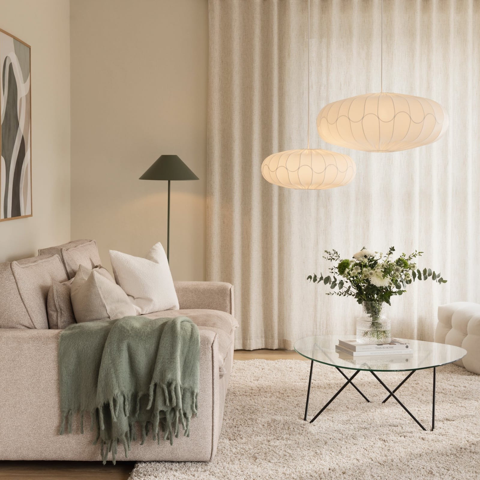 Globen Lighting Iris, Natural Home Decor