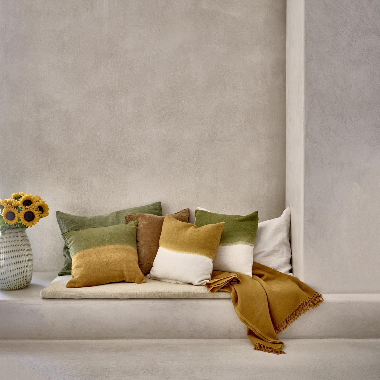 poduszka dekoracyjna na kanapę Pomax, Natural Home Decor