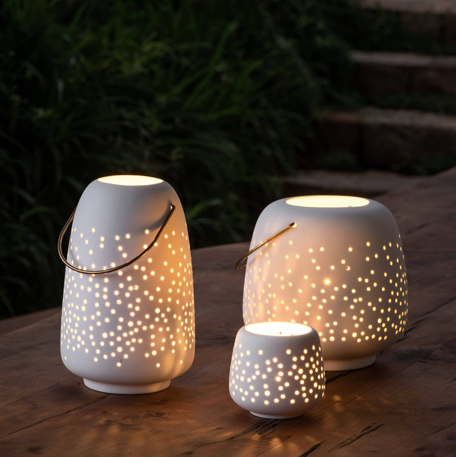 latarnia ceramiczna, Natural Home Decor
