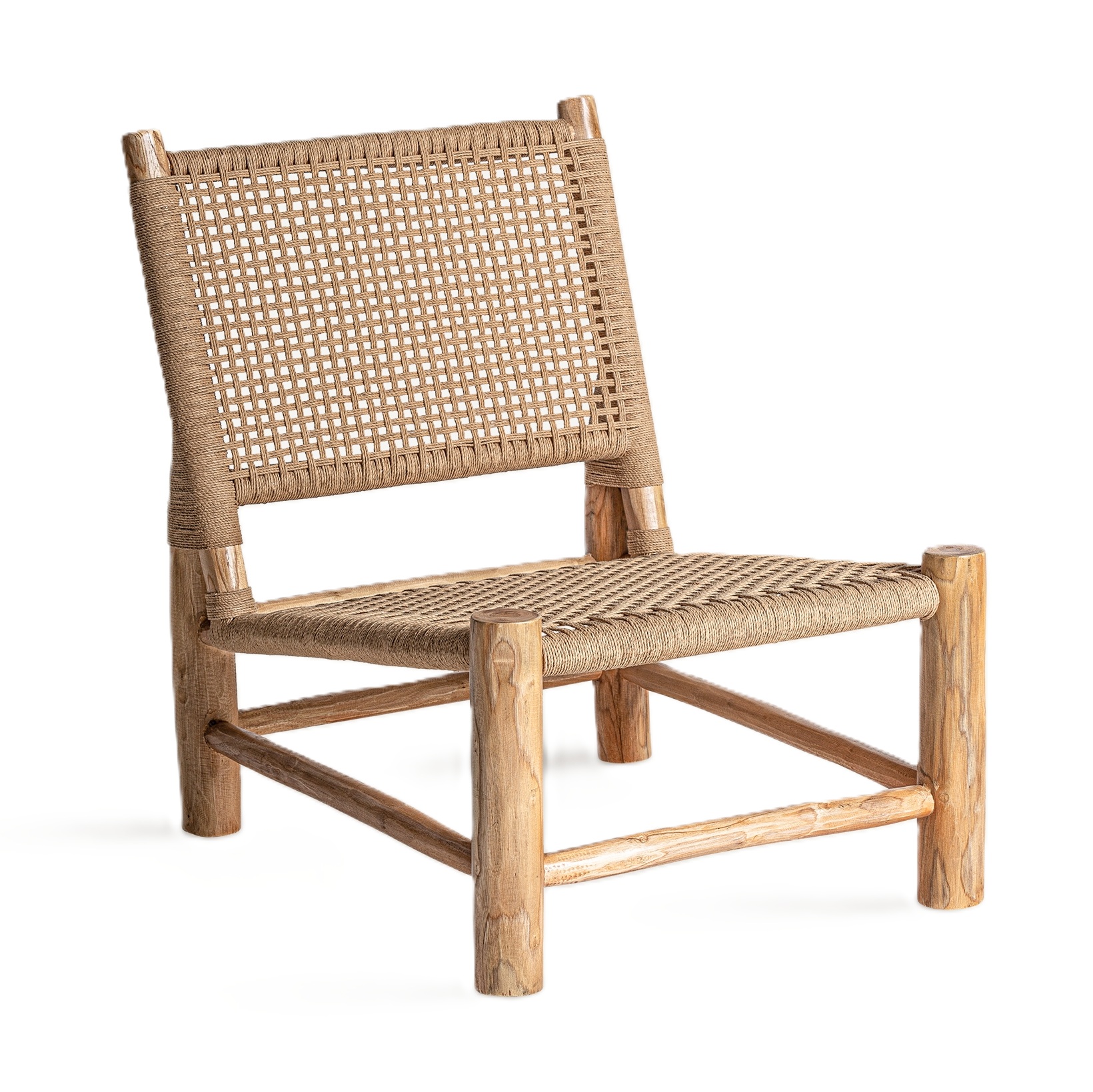 fotel pleciony Vical, naturalhomedecor