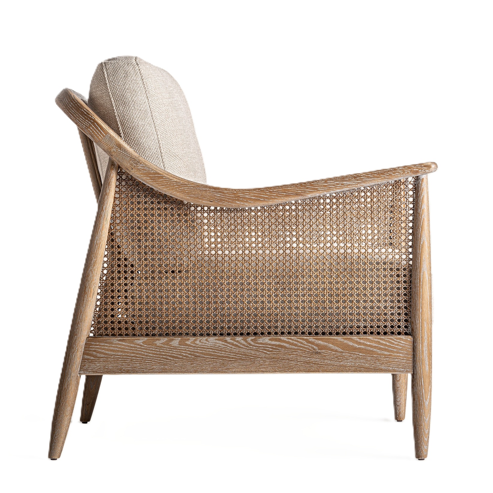 fotel pleciony Vical, naturalhomedecor