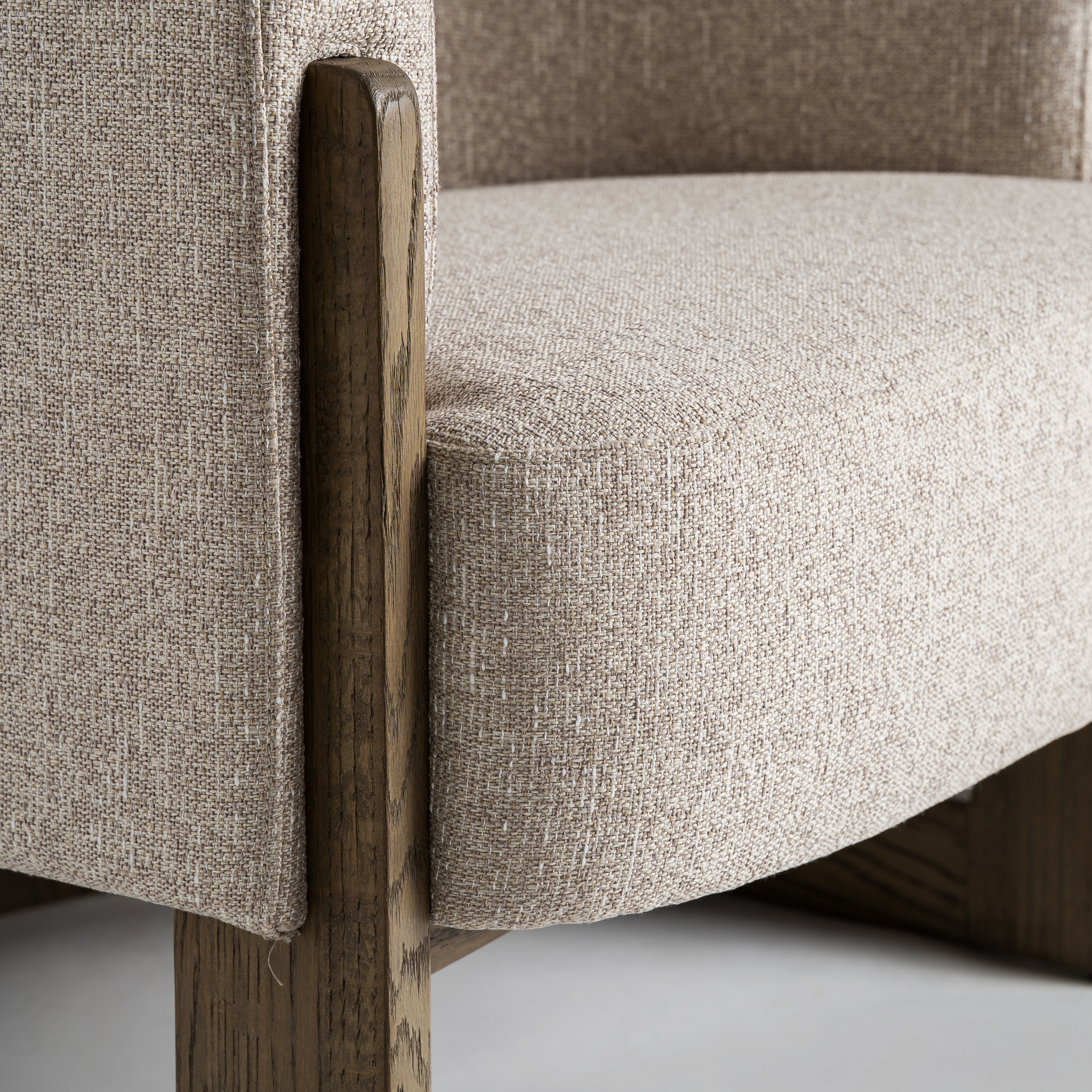 nowoczesny designerski fotel tapicerowany, Natural Home Decor