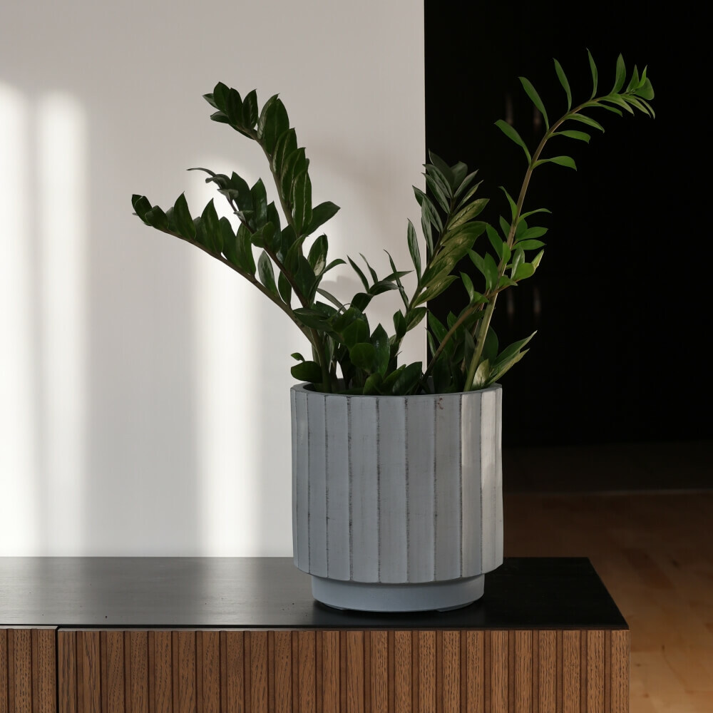 donice z włókna ceramicznego, natural home decor