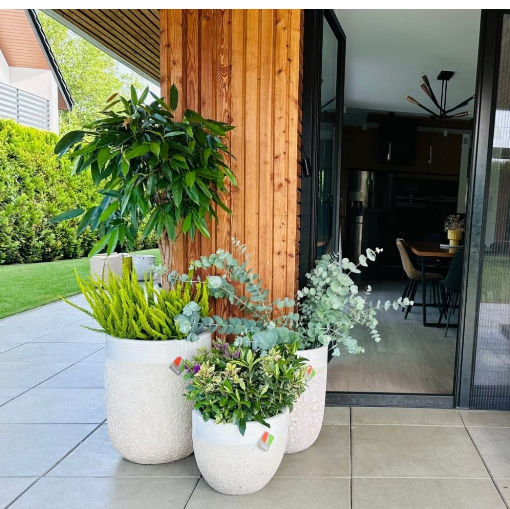 donice ogrodowe, natural home decor