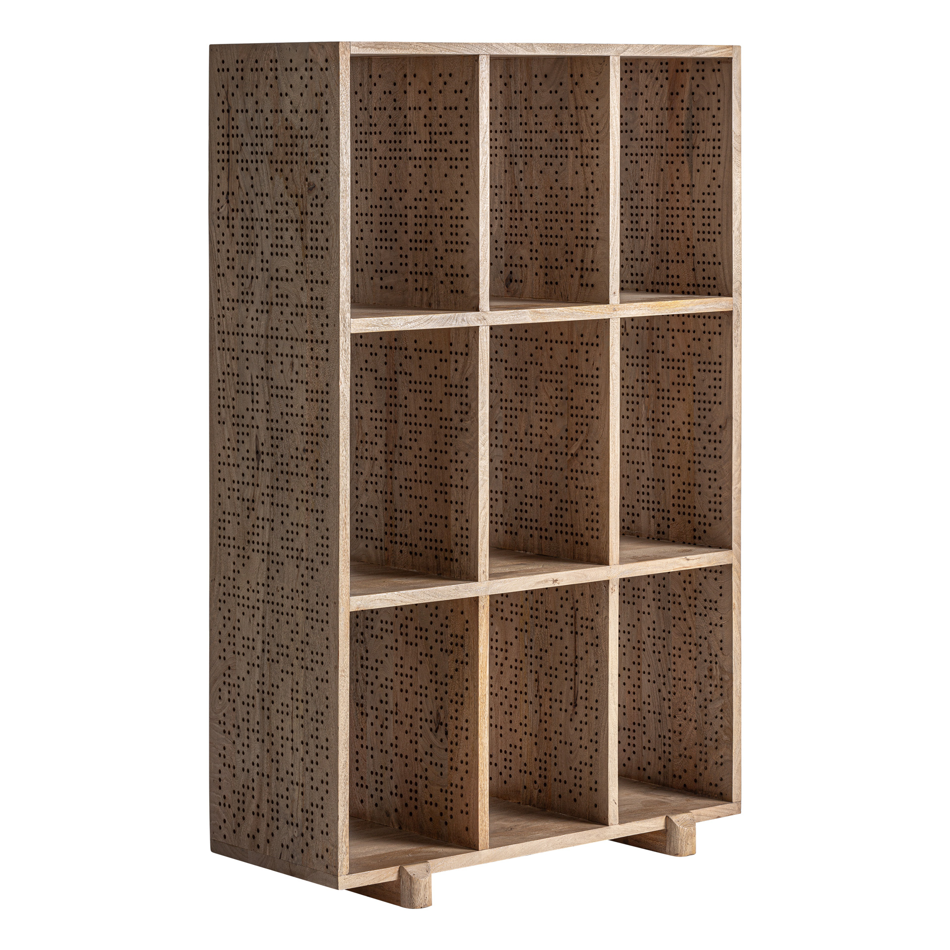 regał na książki z litego drewna, Natural Home Decor