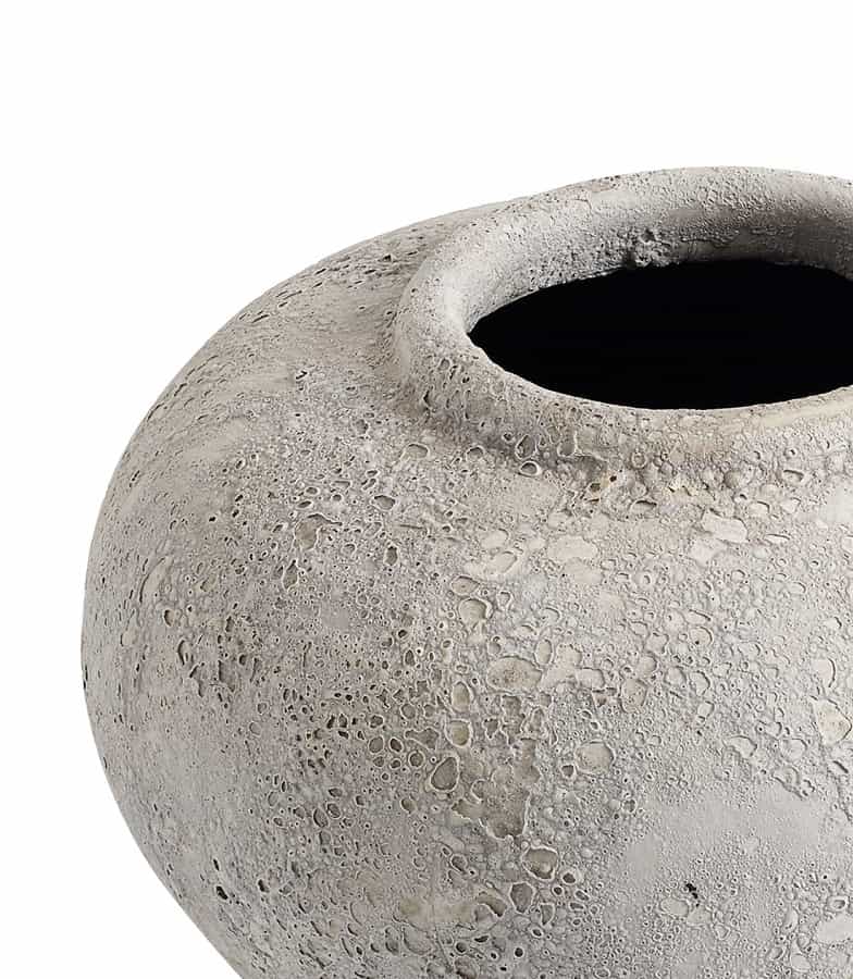 Wazon dekoracyjny szary Muubs Natural Home Decor