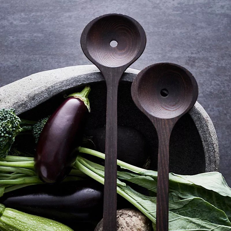 Łyżki do sałatek Muubs Natural Home Decor