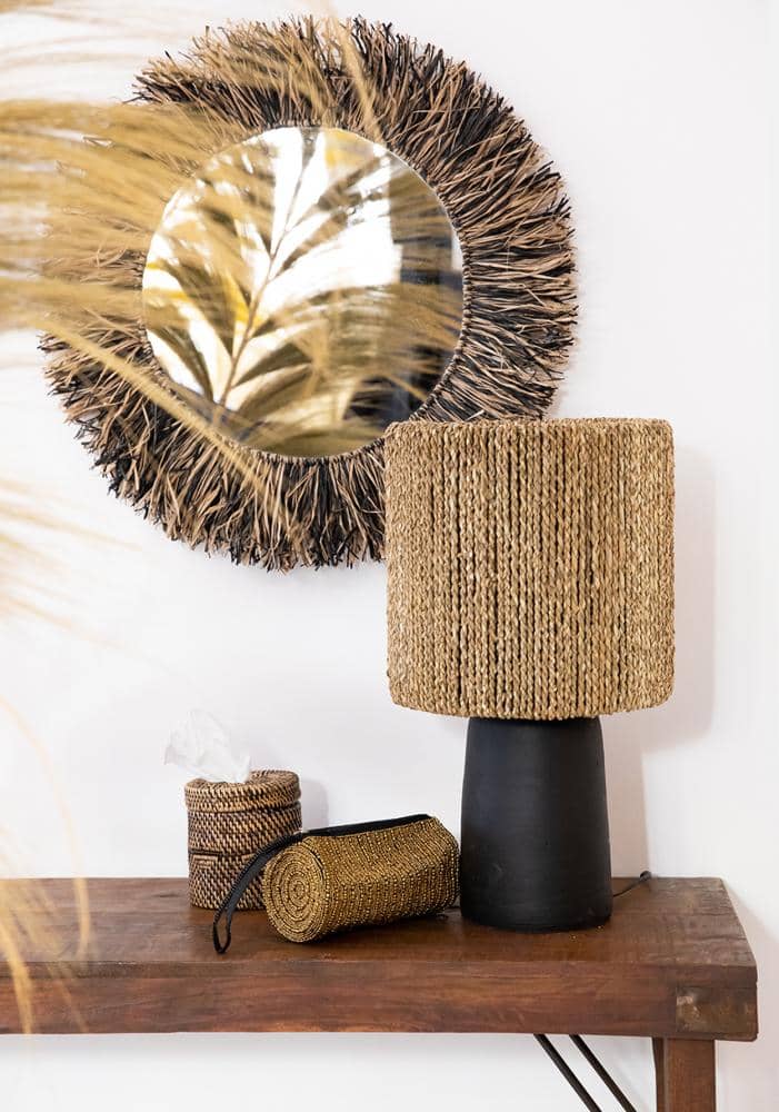 Abażur z tawy morskiej Natural Home Decor