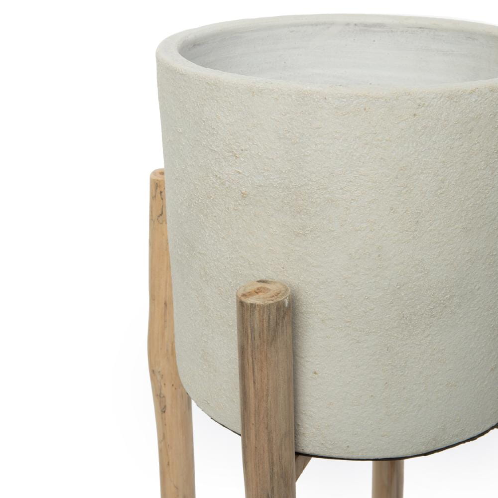 Kwietnik stojący do salonu Natural Home Decor