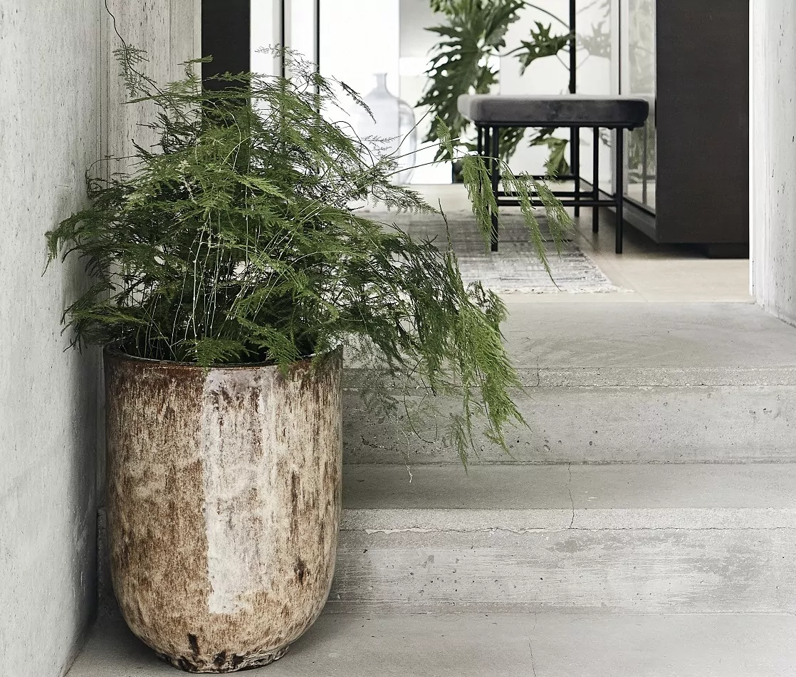 Komplet duże donice ogrodowe i na taras House Doctor Natural Home Decor