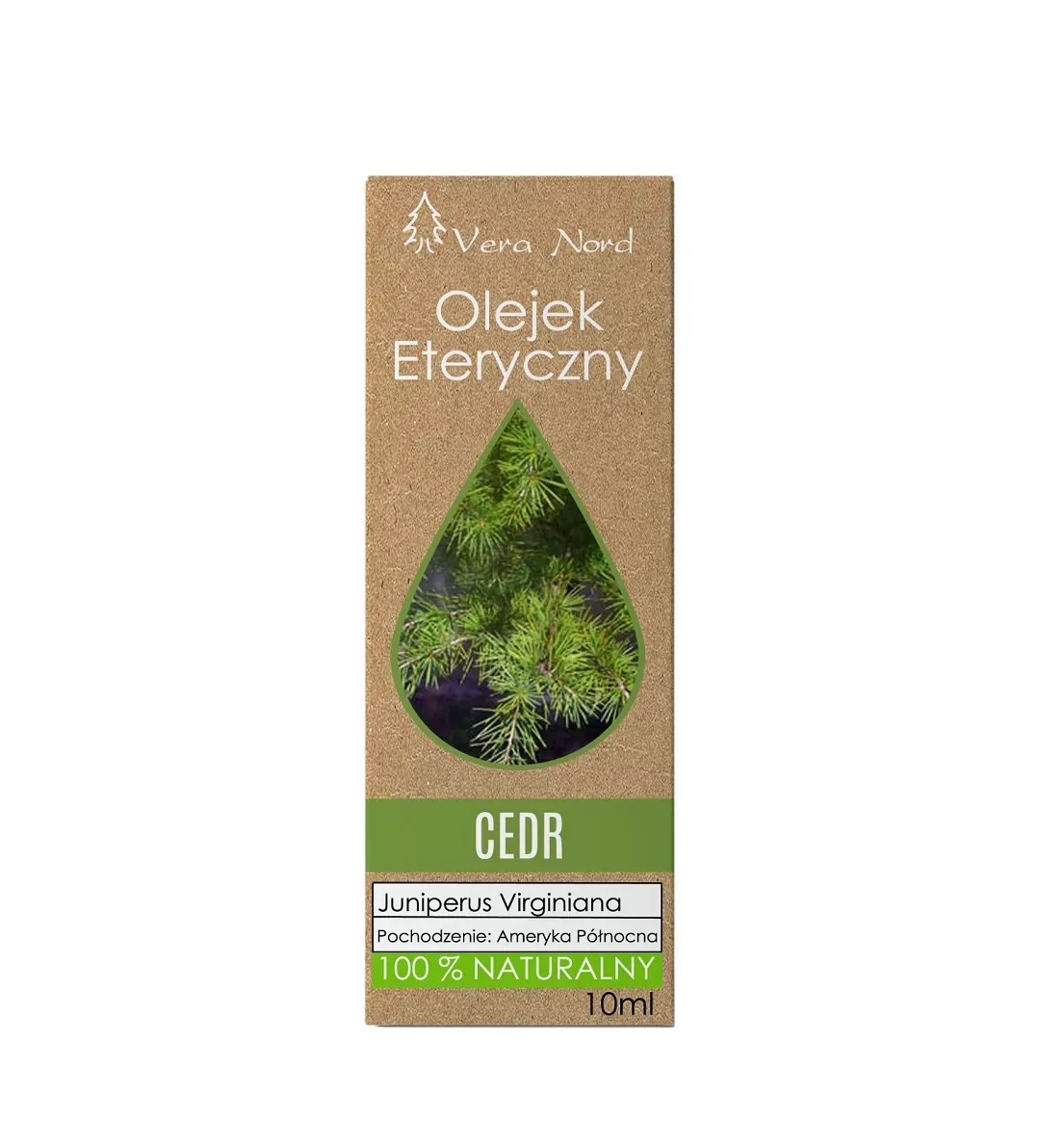 olejek cedrowy naturalny olejek eteryczny Vera Nord Natural Home Decor