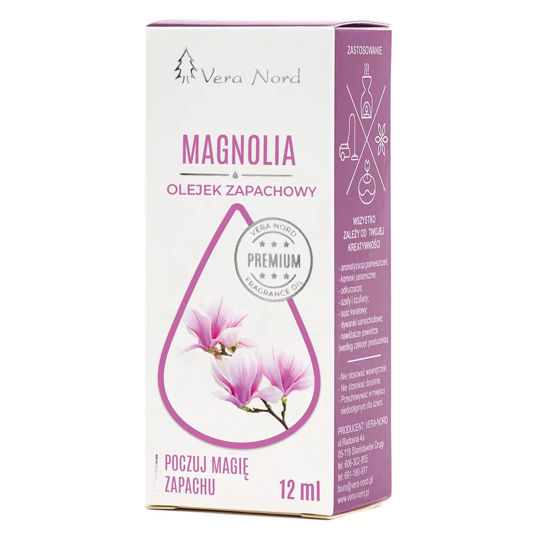 Olejek zapachowy olejek magnoliowy Vera Nord Natural Home Decor