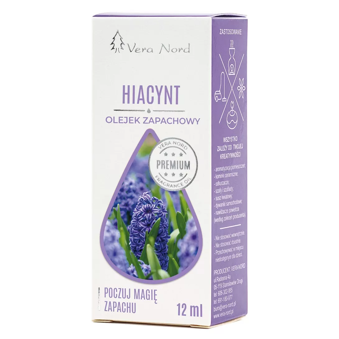 Olejek hiacynt Vera Nord Natural Home Decor