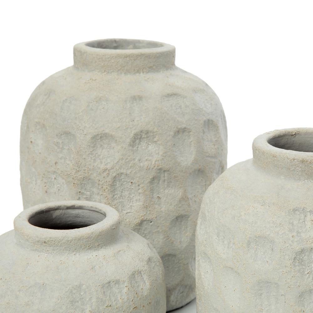 Szary wazon nowoczesny Natural Home Decor Bazar Bizar