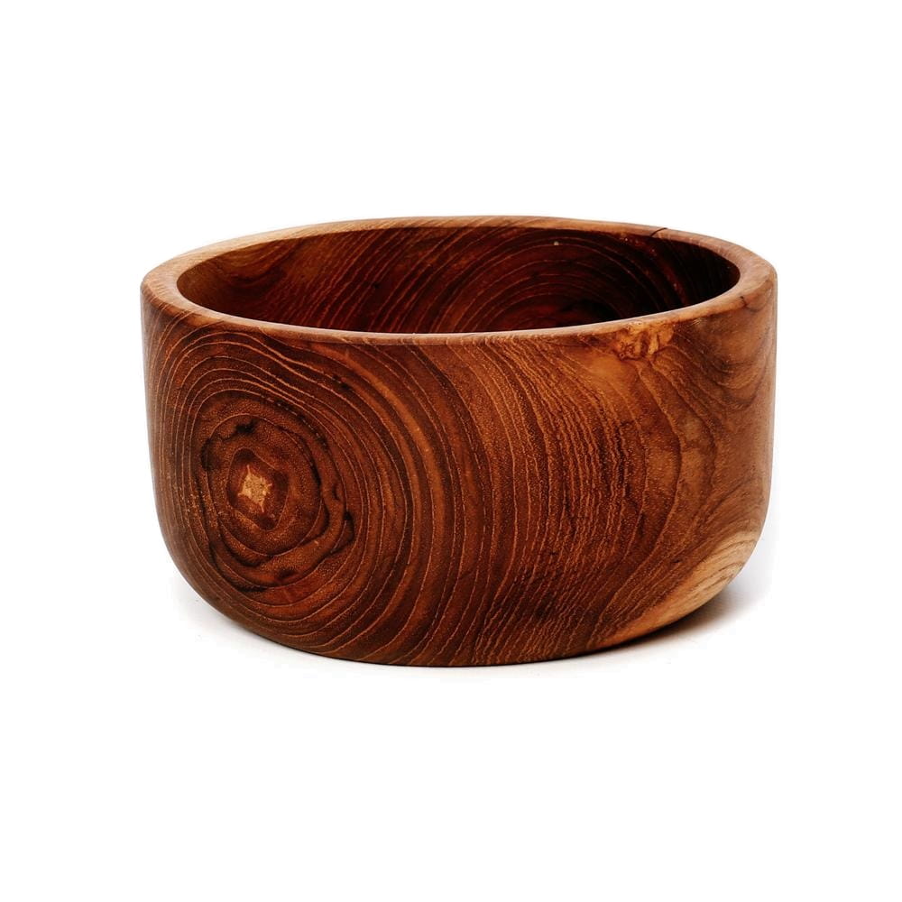 Miska drewniana z teku Natural Home Decor