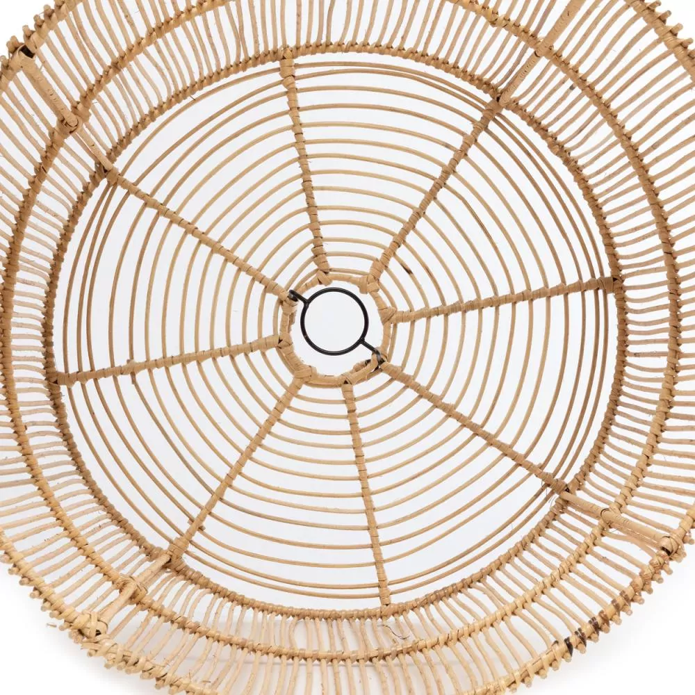 Rattanowy klosz do lampy wiszącej Natural Home Decor