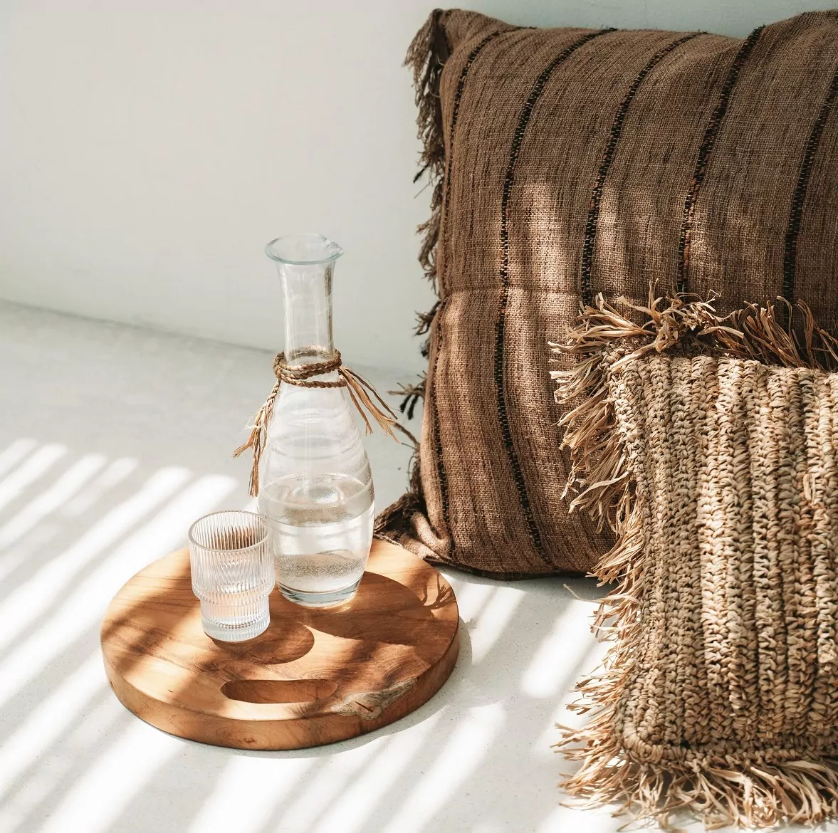 okrągła deska kuchenna gruba Natural Home Decor