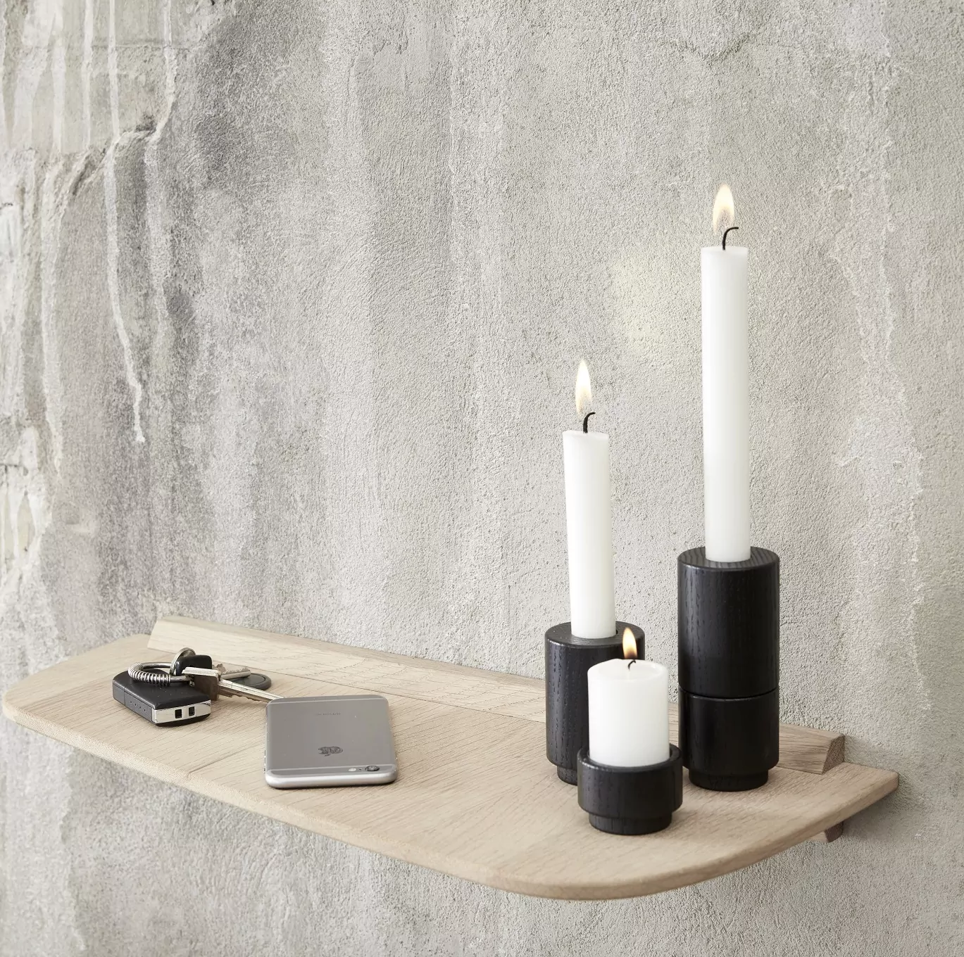 Dębowa półka wisząca Natural Home Decor Andersen Furniture