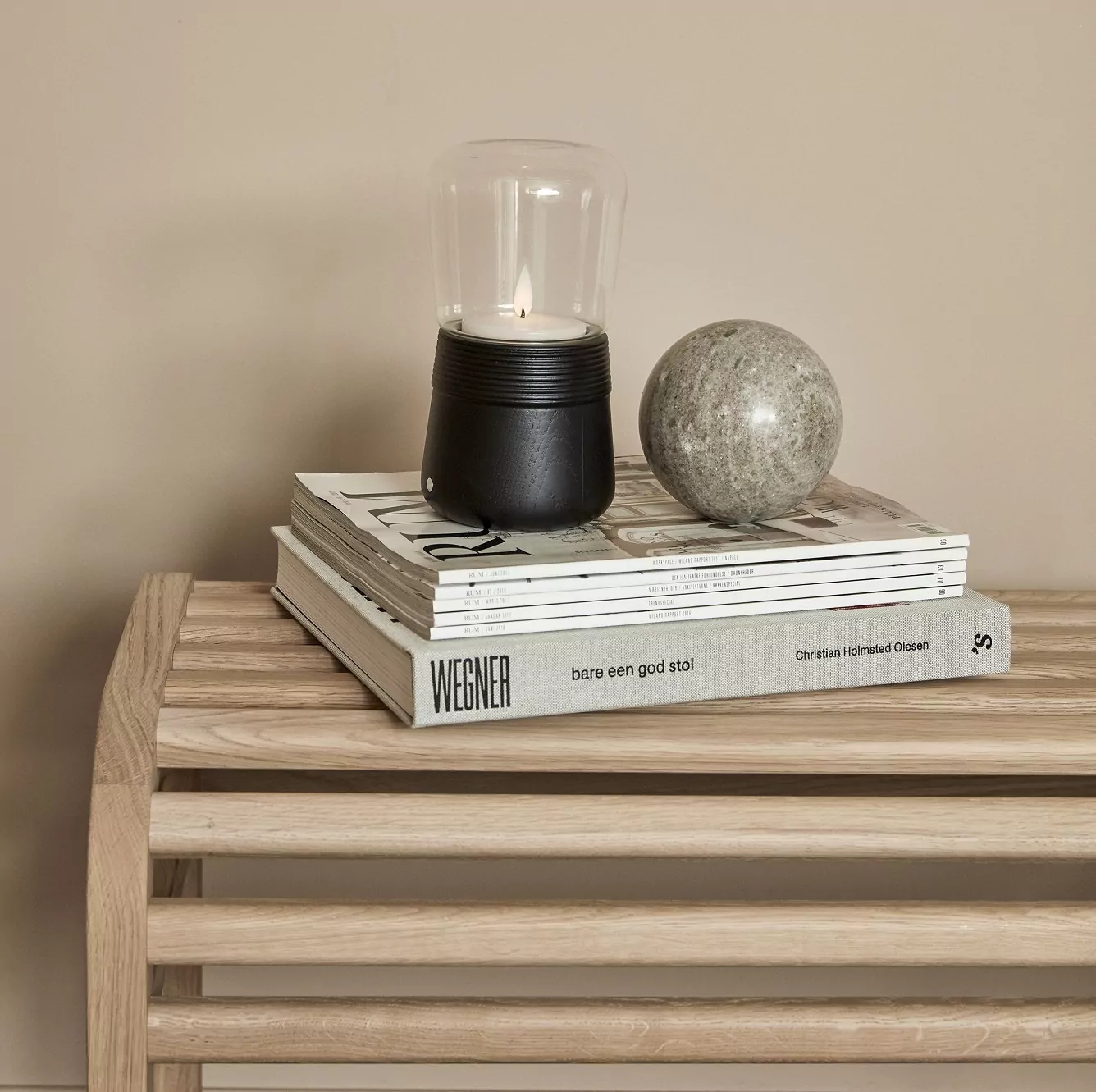 Świeca led z prawdziwego wosku Natural Home Decor