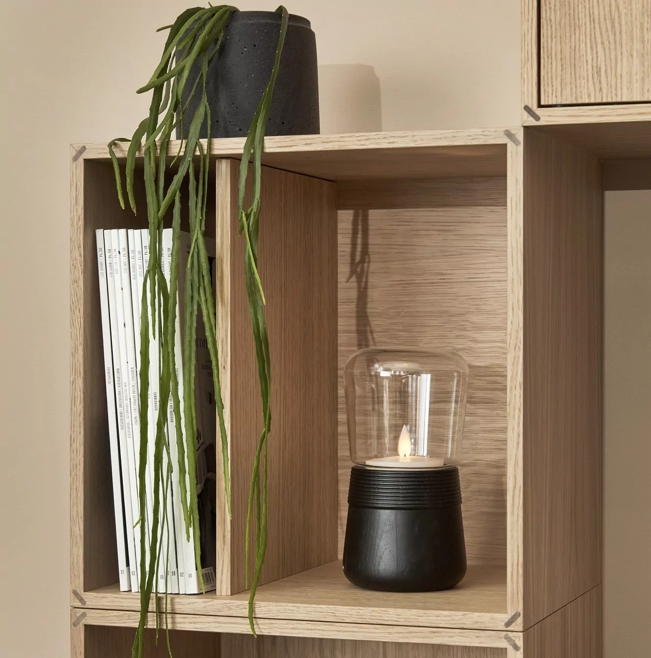 Świeca led z ruchomym płomieniem Natural Home Decor