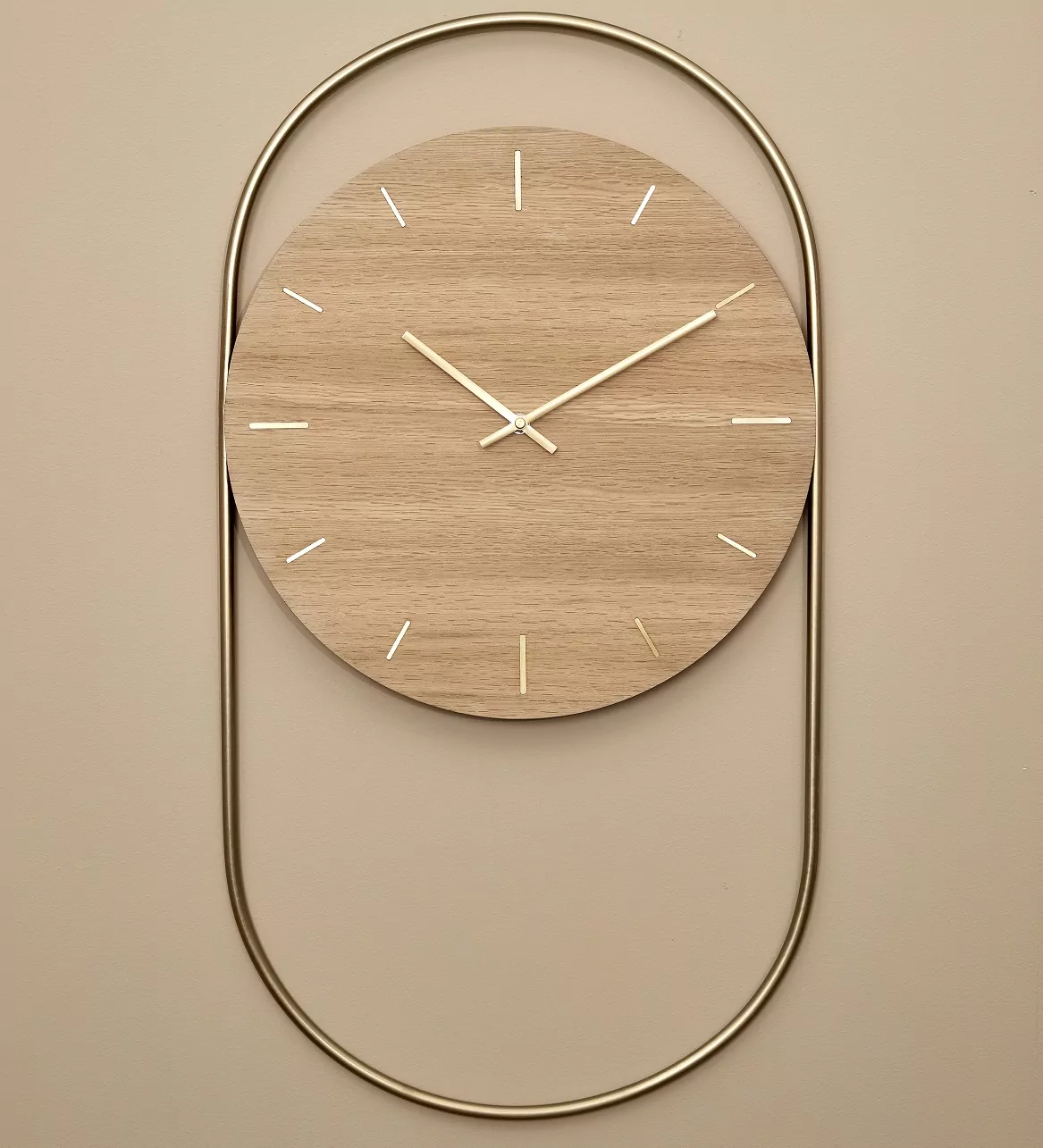Duży zegar na ścianę Andersen Furniture Natural Home Decor