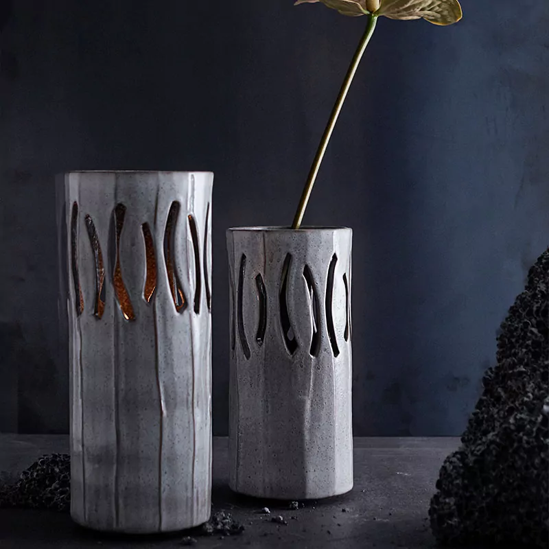 Lampion ceramiczny Gaia Muubs Natural Home Decor