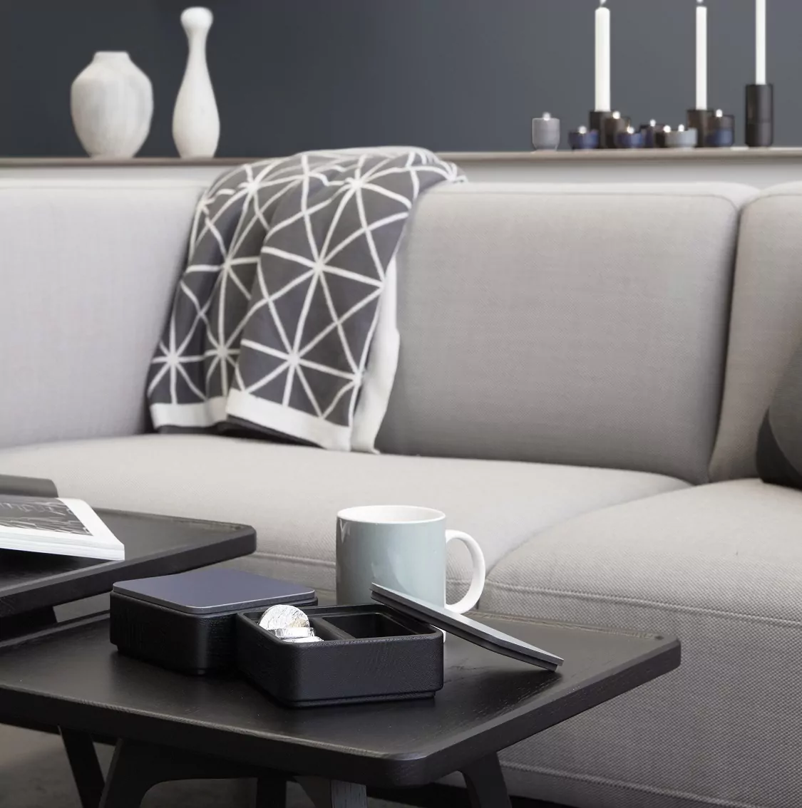 Pudełko drewniane do przechowywania CreateMe Andersen Furniture Natural Home Decor