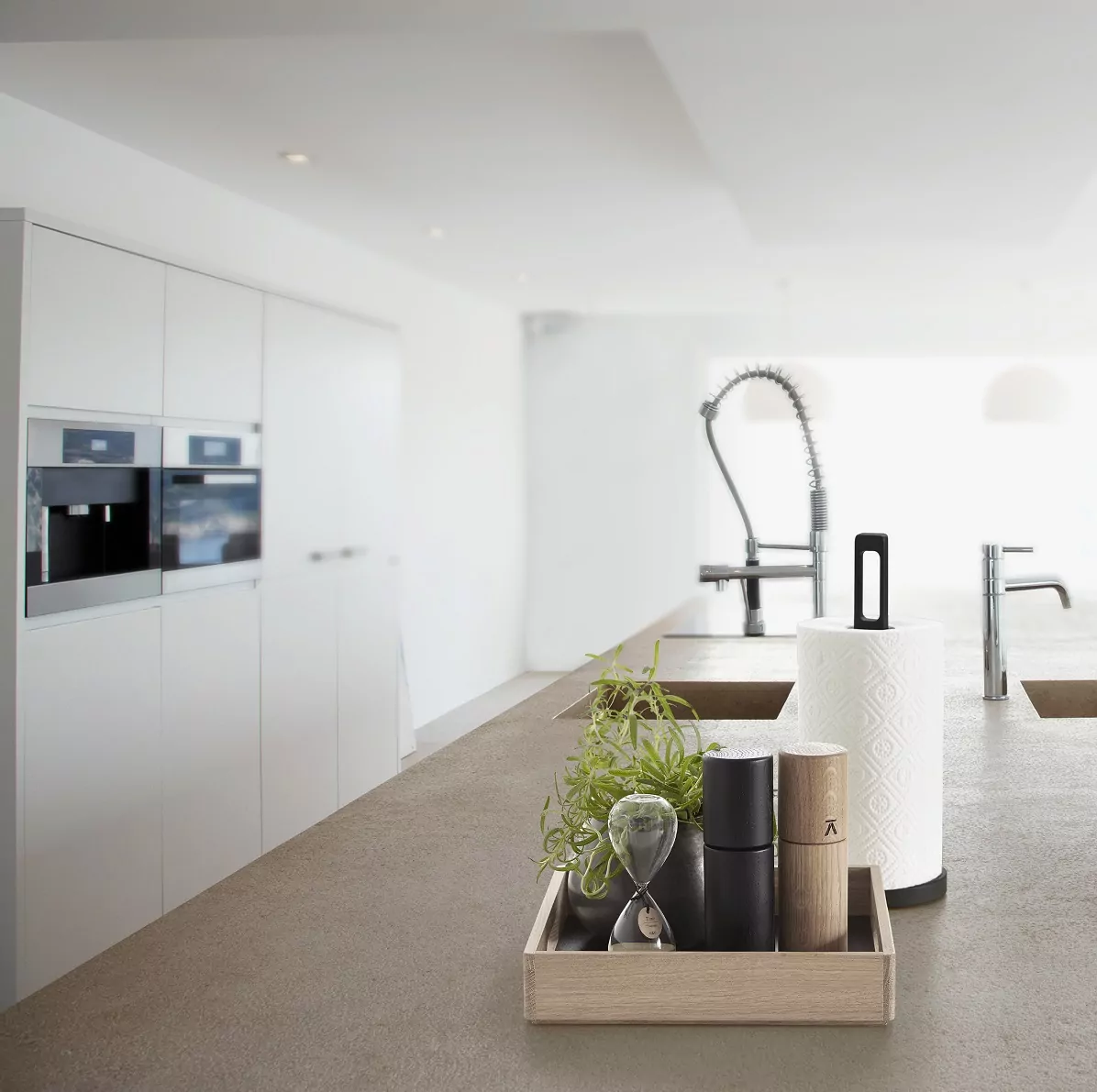 Taca do serwowania drewniana Natural Home Decor