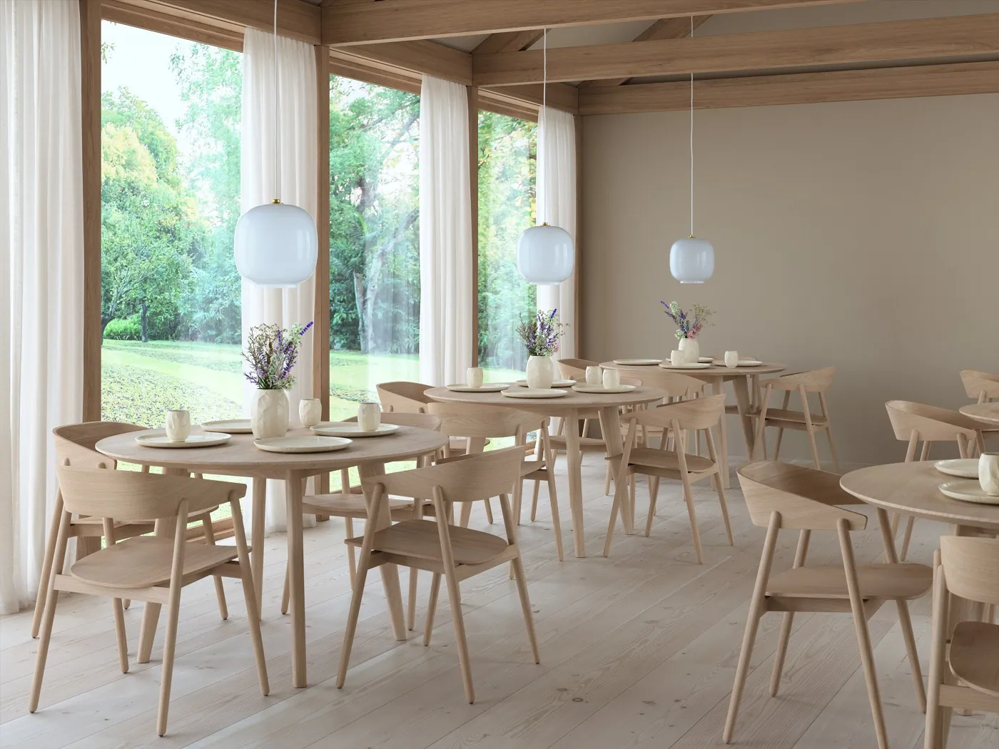 Eleanckie krzesła do hoteli restauracji Natural Home Decor