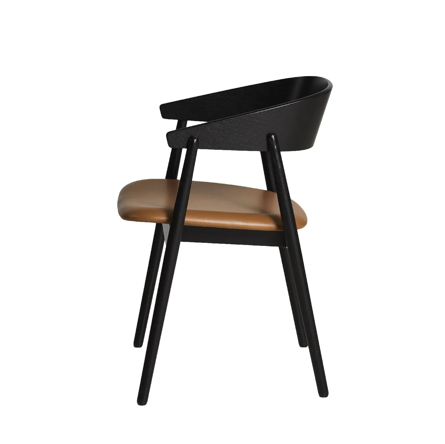 krzesło drewniane skórzane Andersen Furniture Natural Home Decor