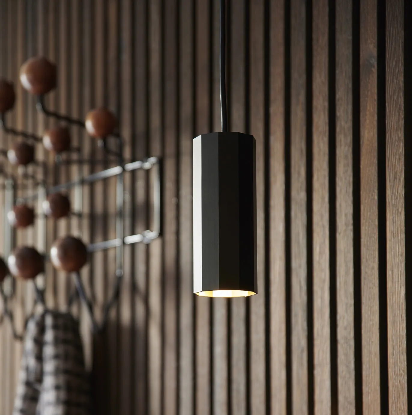 Lampa sufitowa tuba czarna Alanis Nordlux czarna Natural Home Decor