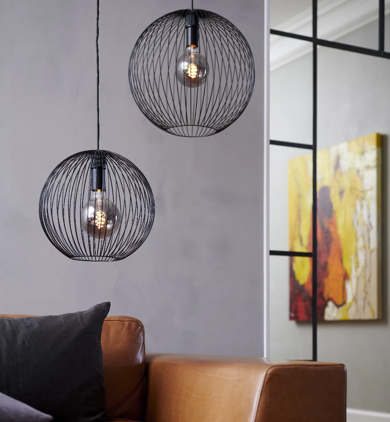 Lampa wisząca kula Beroni 45 Nordlux Natural Home Decor