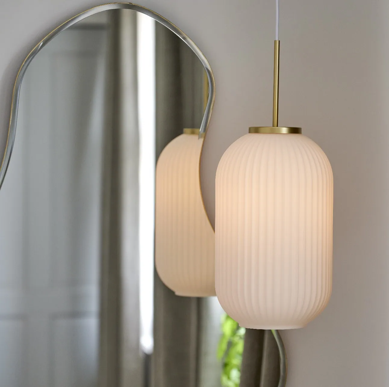 Lampa sufitowa szklana Milford Nordlux Natural Home Decor
