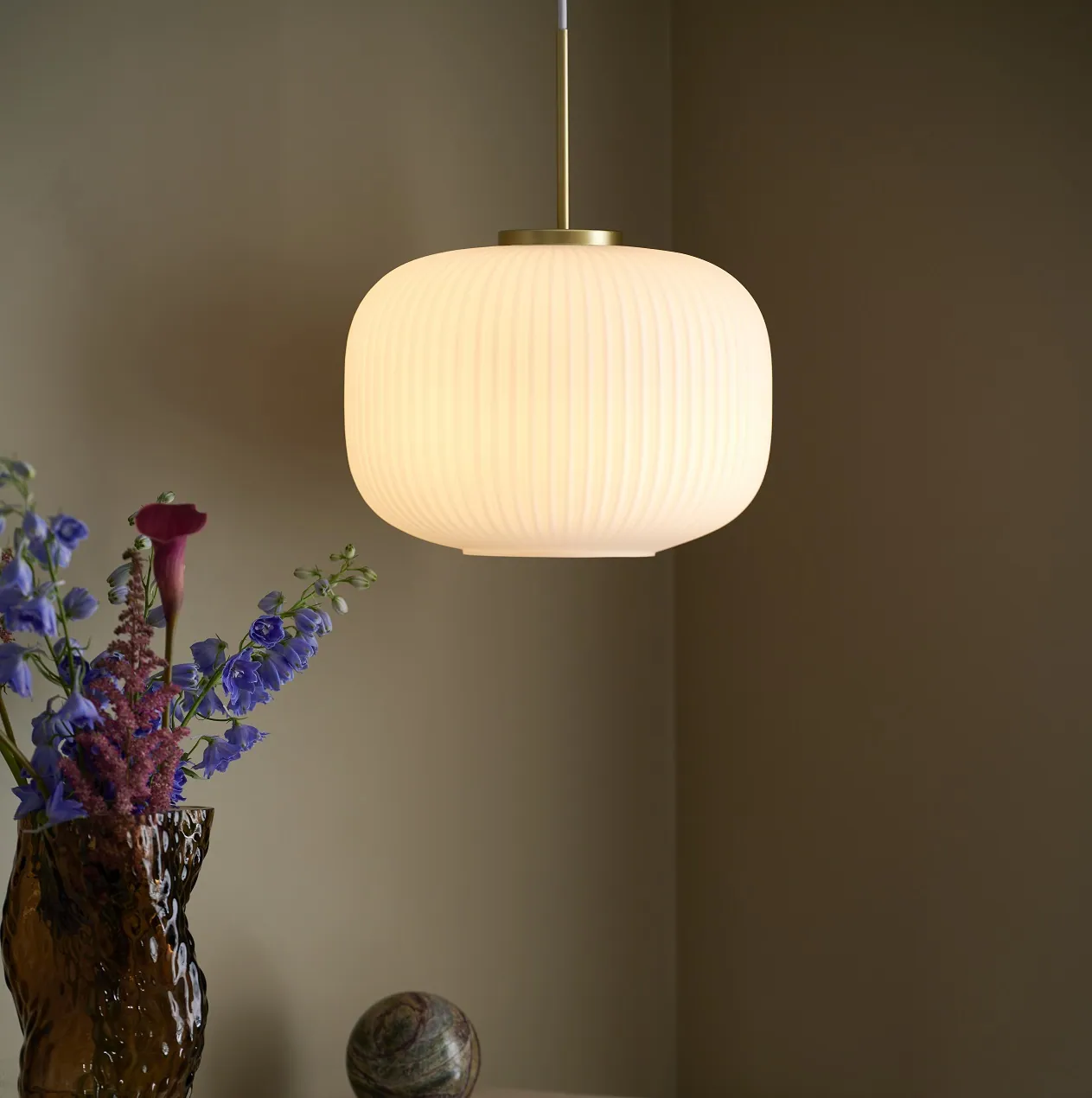 Lampa sufitowa szklana Milford Nordlux Natural Home Decor